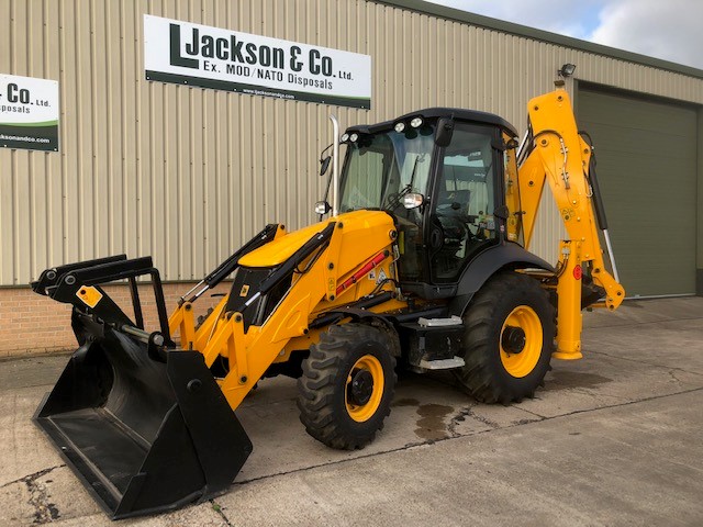 JCB 3CX BackHoe Loader 2017 (unused)  - Govsales of mod surplus ex army trucks, ex army land rovers and other military vehicles for sale