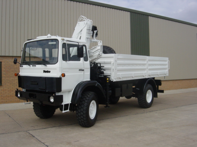 Iveco 110-16 4x4 crane truck - Govsales of mod surplus ex army trucks, ex army land rovers and other military vehicles for sale