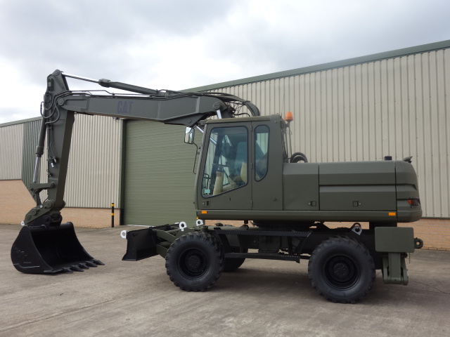 Caterpillar 318M Wheeled Excavator  - Govsales of mod surplus ex army trucks, ex army land rovers and other military vehicles for sale