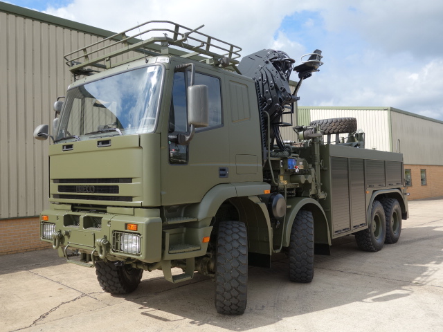 Iveco 410E42 8x8 recovery truck  - Govsales of mod surplus ex army trucks, ex army land rovers and other military vehicles for sale