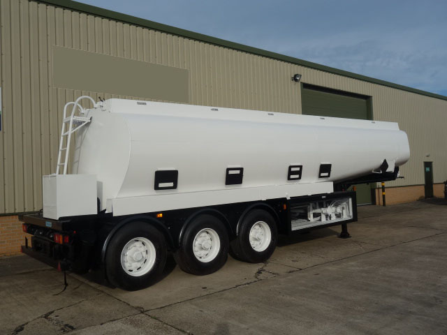 Thompson 32,000 Litre Fuel Tanker Trailer  - Govsales of mod surplus ex army trucks, ex army land rovers and other military vehicles for sale