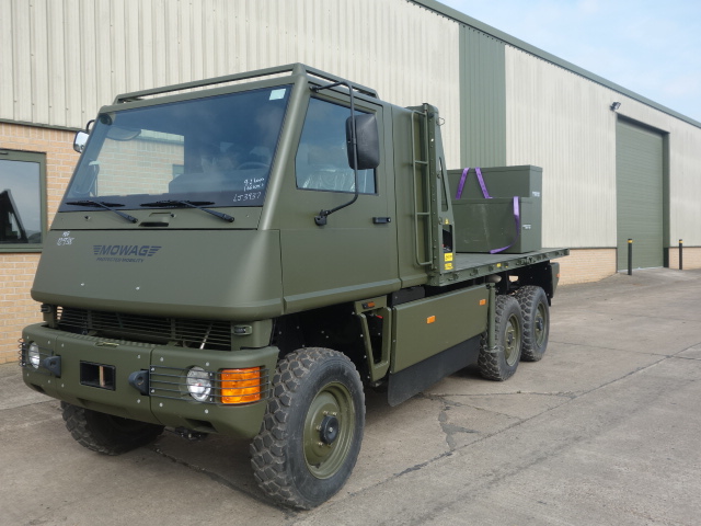Mowag Duro II crane truck - Govsales of mod surplus ex army trucks, ex army land rovers and other military vehicles for sale