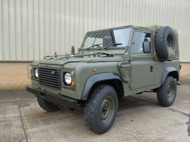 Land rover 90 RHD wolf (Soft Top) - Govsales of mod surplus ex army trucks, ex army land rovers and other military vehicles for sale