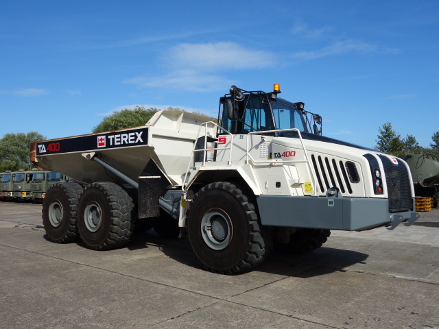 Terex TA400 Dumptrucks (2012) - Govsales of mod surplus ex army trucks, ex army land rovers and other military vehicles for sale