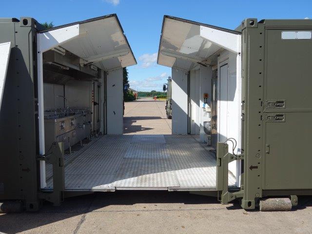 SERT ELC 500 containerised catering / kitchen unit - Govsales of mod surplus ex army trucks, ex army land rovers and other military vehicles for sale