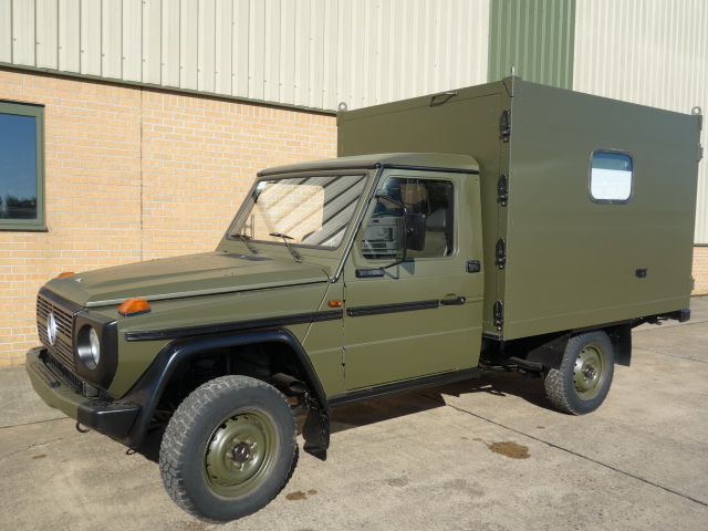 Mercedes GD250 G Wagon 4x4 Box Vehicle  - Govsales of mod surplus ex army trucks, ex army land rovers and other military vehicles for sale