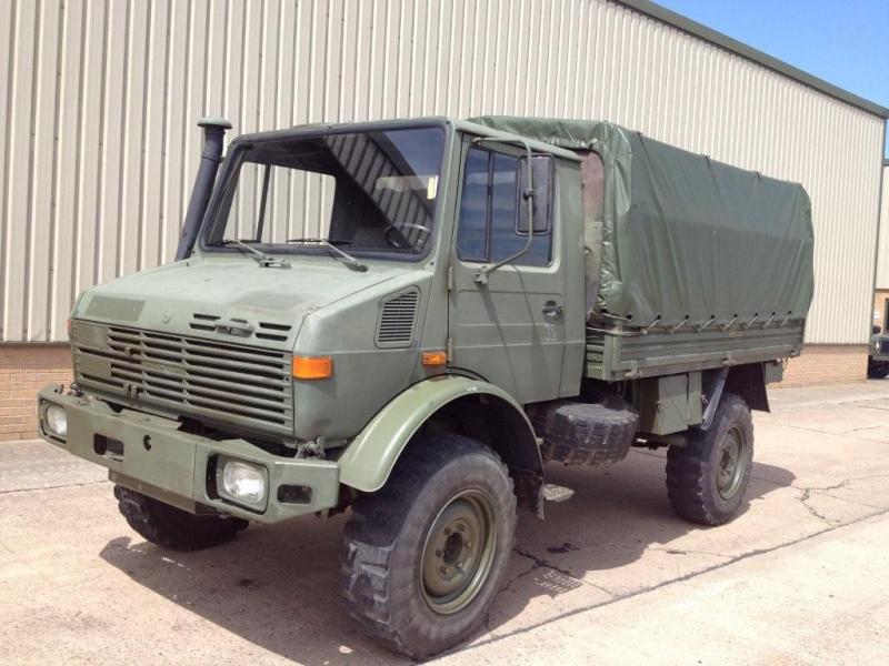 Mercedes unimog U1300L troop carrier or shoot vehicle  - Govsales of mod surplus ex army trucks, ex army land rovers and other military vehicles for sale