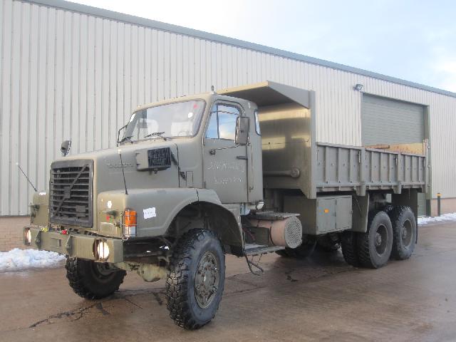 Volvo N10 6x6 tipper truck - Govsales of mod surplus ex army trucks, ex army land rovers and other military vehicles for sale