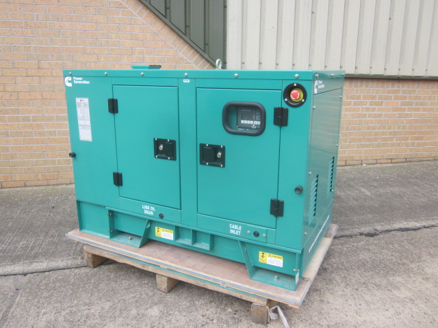 Unused Cummins 3 phase 11 KVA generator - Govsales of mod surplus ex army trucks, ex army land rovers and other military vehicles for sale