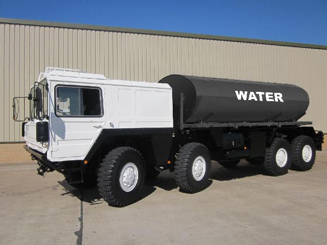 Man 8x8 Fuel / Water Tanker - Govsales of mod surplus ex army trucks, ex army land rovers and other military vehicles for sale