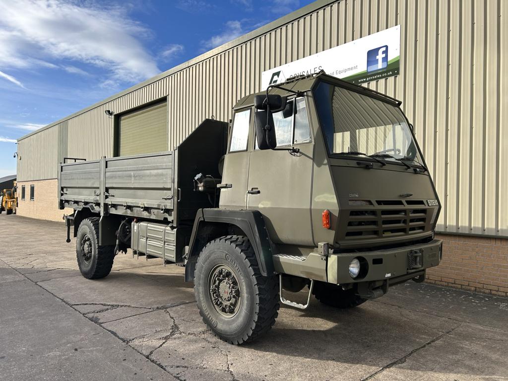Steyr 1291 4×4 Cargo Truck With Winch - Govsales of mod surplus ex army trucks, ex army land rovers and other military vehicles for sale