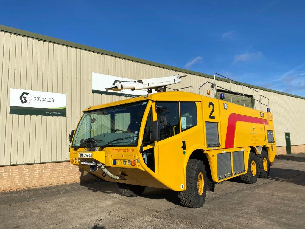 Carmichael Cobra 2 6×6 Airport Crash Tender - Govsales of mod surplus ex army trucks, ex army land rovers and other military vehicles for sale