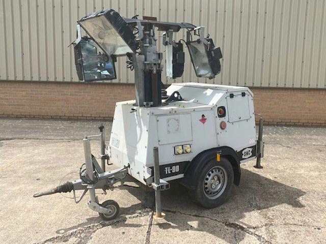 SMC TL90 Lighting Tower - Govsales of mod surplus ex army trucks, ex army land rovers and other military vehicles for sale