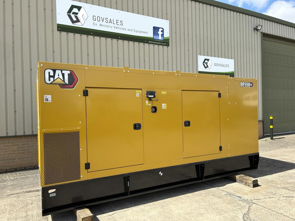New Unused Caterpillar DE550 GC Generator - Govsales of mod surplus ex army trucks, ex army land rovers and other military vehicles for sale