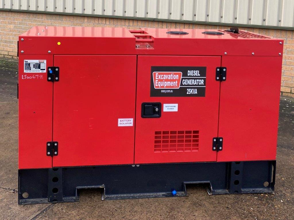 Unused 25 KVA GF3-25 Generator Set - Govsales of mod surplus ex army trucks, ex army land rovers and other military vehicles for sale