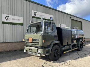 Ex Royal Navy DAF 50/160 4×2 9,000 Litre AVGAS aviation fuel delivery tanker truck
