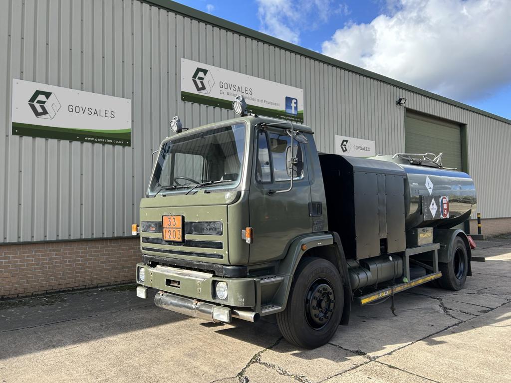 Ex Royal Navy DAF 50/160 4×2 9,000 Litre AVGAS aviation fuel delivery tanker truck
