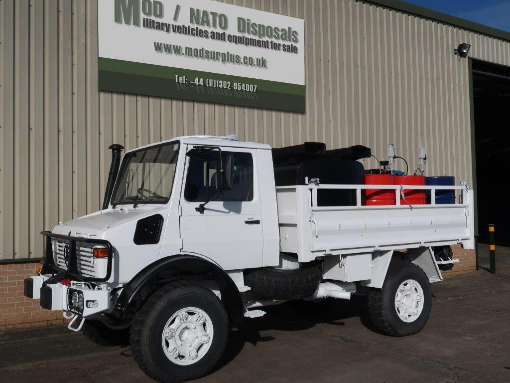 Mercedes Unimog U1300L RHD Service Truck with Winch