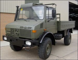Mercedes Unimog U1300L 4×4 Drop Side Cargo Truck – 11533