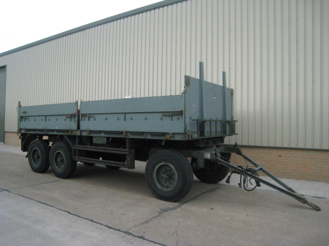 Schmitz tri axle draw bar trailer