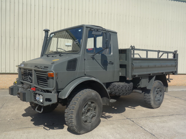 Mercedes Unimog U1300L Turbo RHD with winch