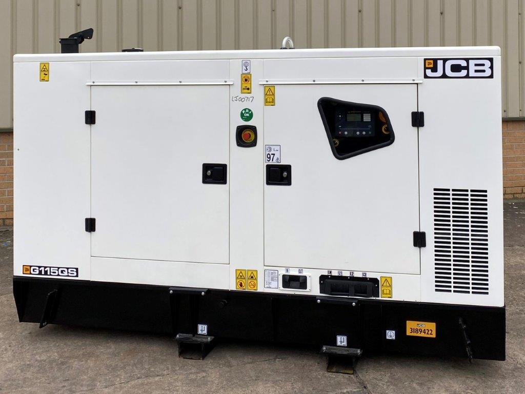 New Unused JCB G115QS Generator
