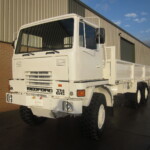 Ex Army Bedford TM 6x6 Flat Bed Cargo Truck 
