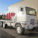 Ex Army Bedford TM 6x6 service truck with de mountable body