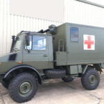 Ex Army Mercedes Benz Unimog U1300L 4x4 Medical Ambulance