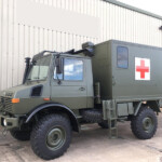 Ex Army Mercedes Benz Unimog U1300L 4x4 Medical Ambulance