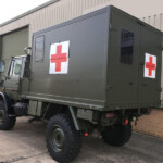 Ex Army Mercedes Benz Unimog U1300L 4x4 Medical Ambulance