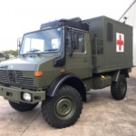 Ex Army Mercedes Benz Unimog U1300L 4x4 Medical Ambulance