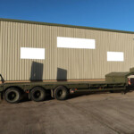 Ex Army Broshuis E2130 Tri Axle Step Frame Low Loader Trailer
