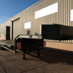 Ex Army Broshuis E2130 Tri Axle Step Frame Low Loader Trailer