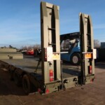 Ex Army Broshuis E2130 Tri Axle Step Frame Low Loader Trailer