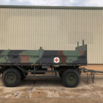 Ex Army Schmitz 2 Axle Draw Bar Cargo Trailer
