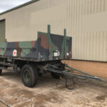 Ex Army Schmitz 2 Axle Draw Bar Cargo Trailer