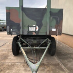 Ex Army Schmitz 2 Axle Draw Bar Cargo Trailer