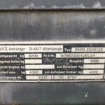 Ex Army Schmitz 2 Axle Draw Bar Cargo Trailer