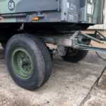 Ex Army Schmitz 2 Axle Draw Bar Cargo Trailer