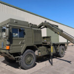 Ex Army MAN HX60 18.330 4x4 Crane Truck