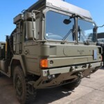 Ex Army MAN HX60 18.330 4x4 Crane Truck