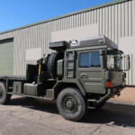 Ex Army MAN HX60 18.330 4x4 Crane Truck
