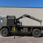 Ex Army MAN HX60 18.330 4x4 Crane Truck