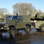 Ex Army Land Rover Defender 90 Wolf (Remus) with Penman Trailer Ex Army Land Rover Defender 90 Wolf (Remus) with Penman Trailer