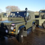 Ex Army Land Rover Defender 90 Wolf (Remus) with Penman Trailer Ex Army Land Rover Defender 90 Wolf (Remus) with Penman Trailer