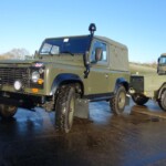 Ex Army Land Rover Defender 90 Wolf (Remus) with Penman Trailer Ex Army Land Rover Defender 90 Wolf (Remus) with Penman Trailer