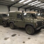Ex Army Land Rover Defender 90 Wolf (Remus) with Penman Trailer Ex Army Land Rover Defender 90 Wolf (Remus) with Penman Trailer