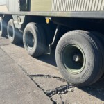 Ex Army Kassbohrer 56T 6 Axle Semi Trailer