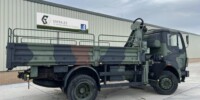 Mercedes 1017 4x4 Cargo Truck With Crane Mercedes 1017 4x4 Cargo Truck With Crane